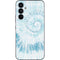 Blue and White Tie Dye Galaxy A54 5G Skin